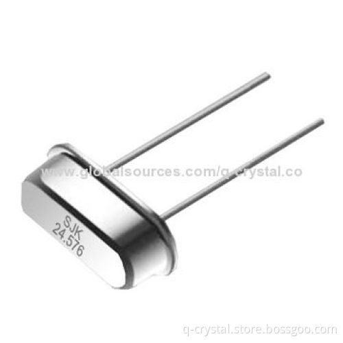 Quartz Crystal Series Resonator with Height 3.5mm and 3.000 to 100.000MHz Frequency Range